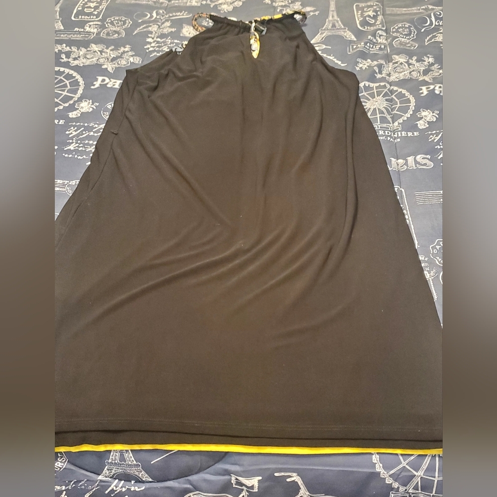 Whbm Reversible Floral Halter Neck Dress - Picture 8 of 11